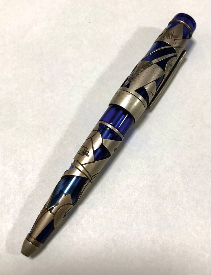 スティピュラ ボールペン ガリレオ・ガリレイ ブルー　スターリングシルバー