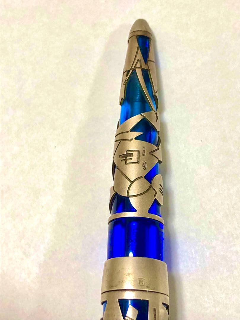 スティピュラ ボールペン ガリレオ・ガリレイ ブルー　スターリングシルバー