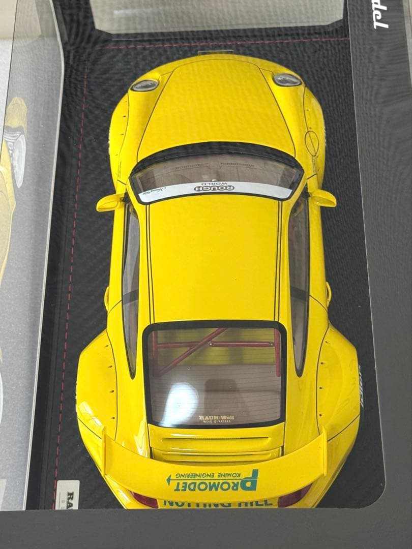 【限定50】1/18 RWB 997 Yellow With Mr. Nakai