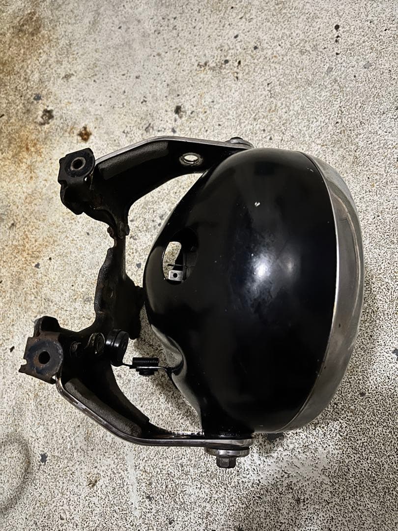 ヤマハ SR400 純正ヘッドライト、ステー