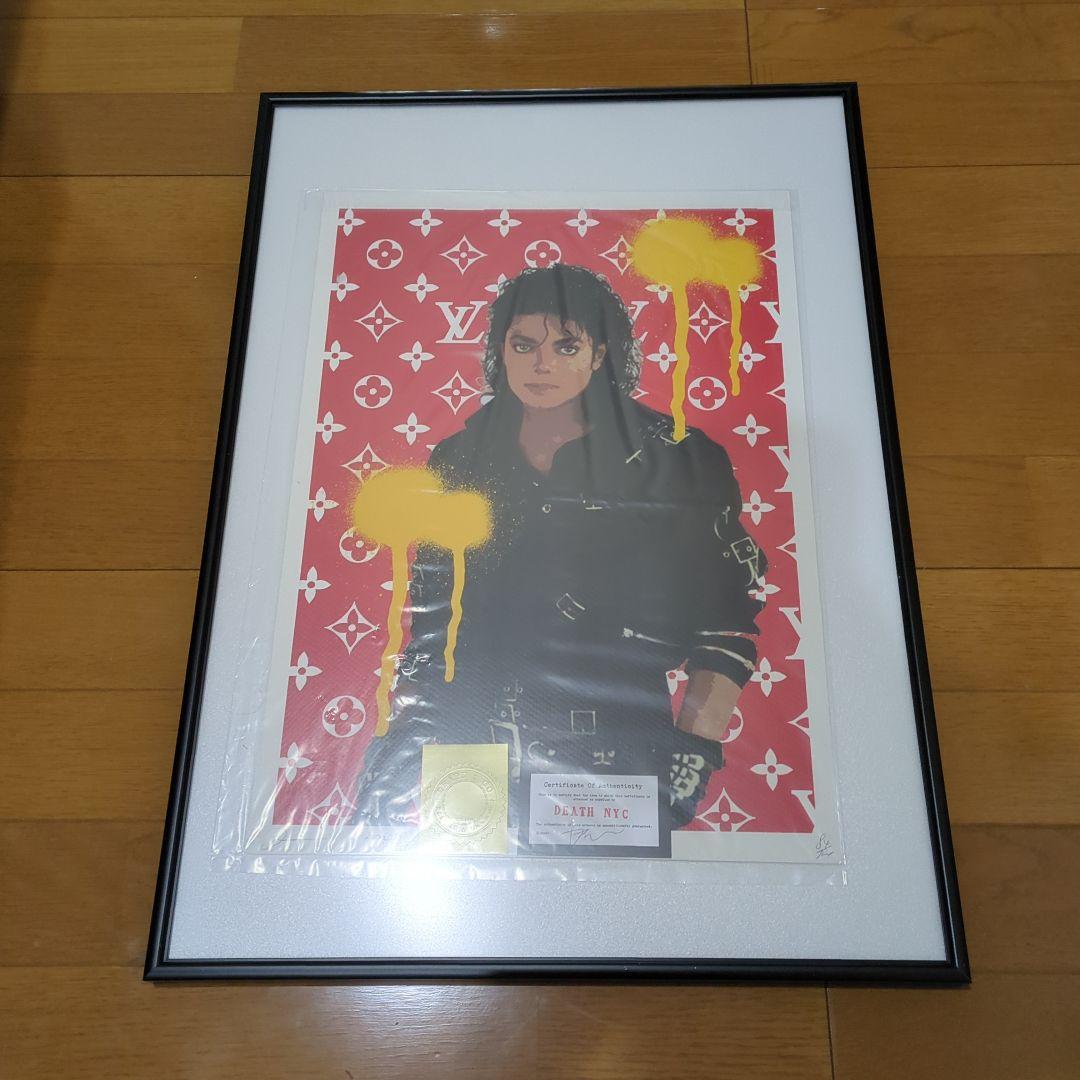【世界限定100枚】『 DEATH NYC マイケル・ジャクソン＆ルイヴィトン』