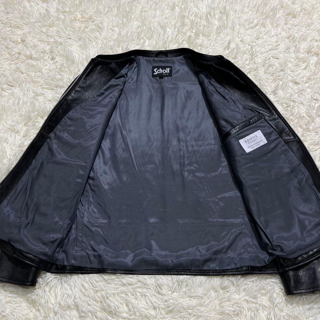 かずSchott レザーライダース　ステューシー　パーカーセット