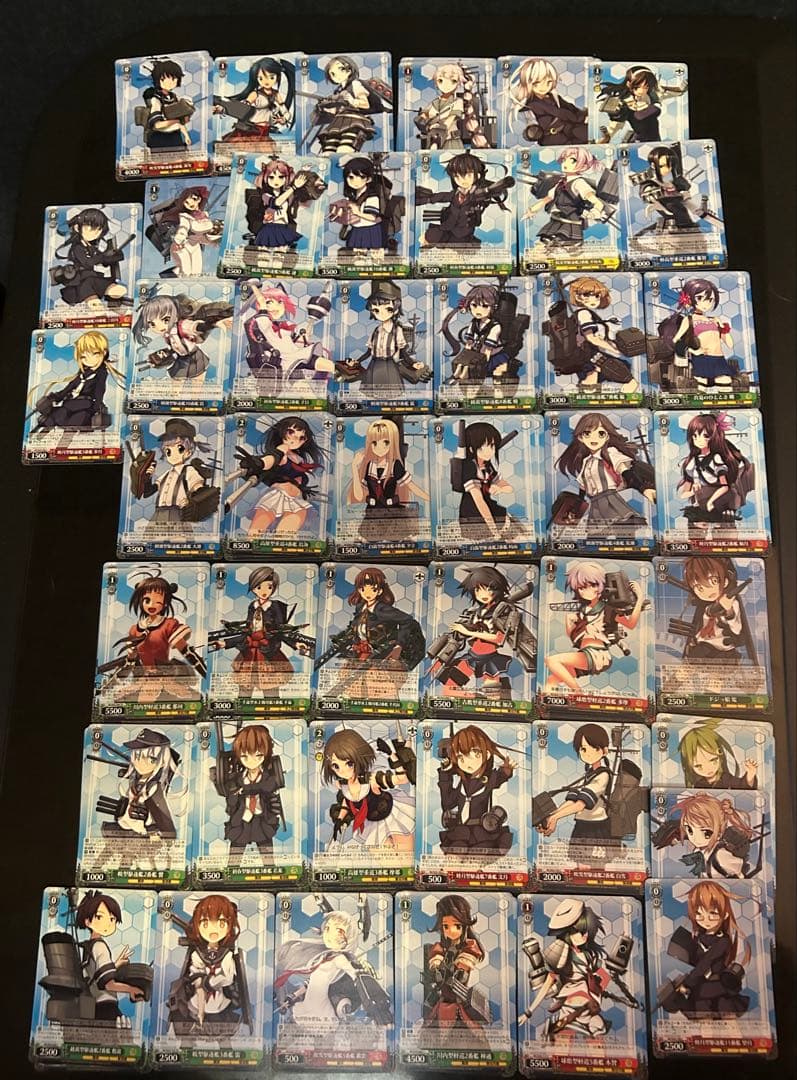 ヴァイスシュヴァルツ・艦これカードセット22枚+400枚以上
