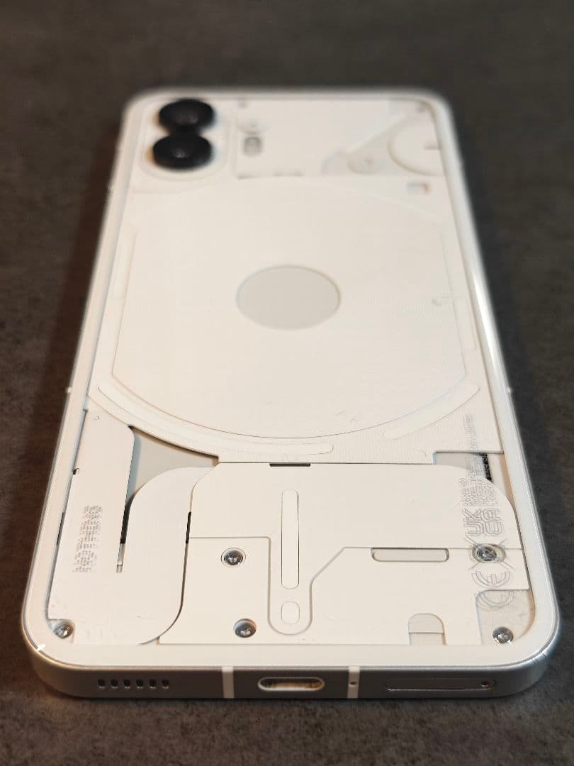 Nothing Phone (2) ホワイト 本体 充電ケーブル付き