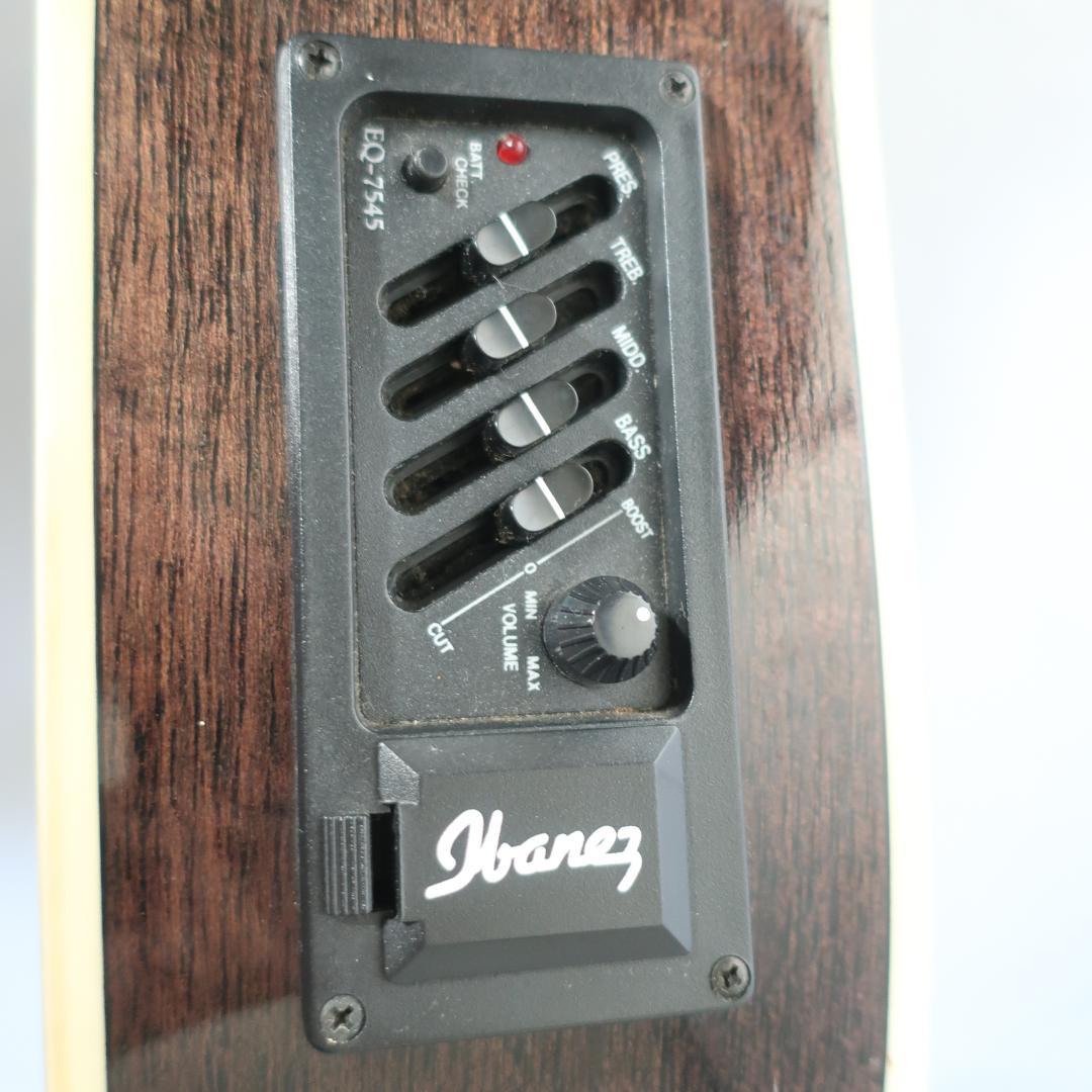 段 弦 Ibanez AEG450TK エレアコ ギター ストラップ＆ケース付