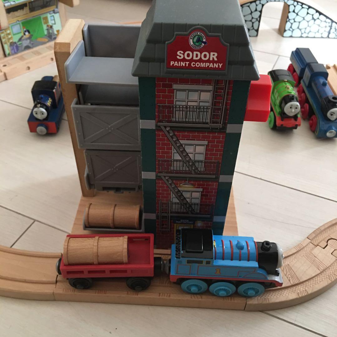 木製レール&トーマス木製レールセット