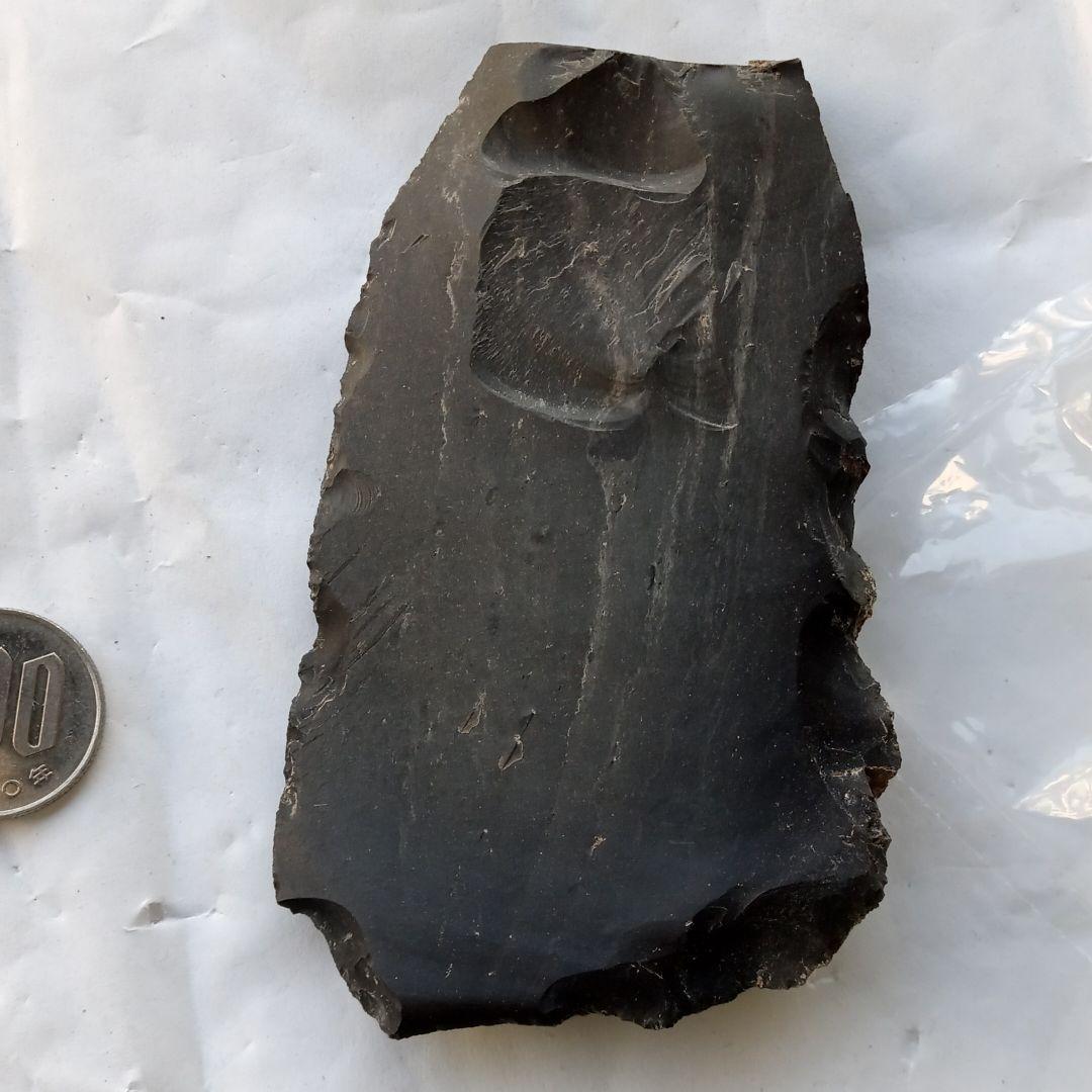 握り槌　握り斧　石器 参考　　チャート