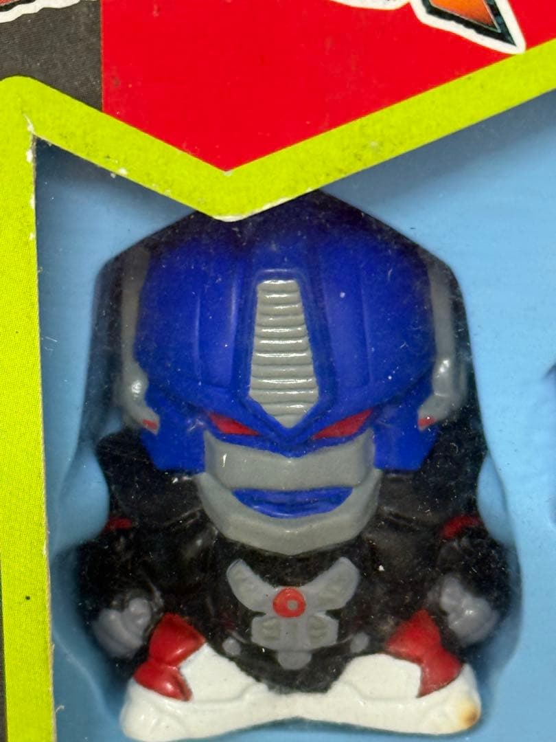 新品絶版当時物トランスフォーマー ビーストウォーズ ゆび人形ソフビ完全未開封品