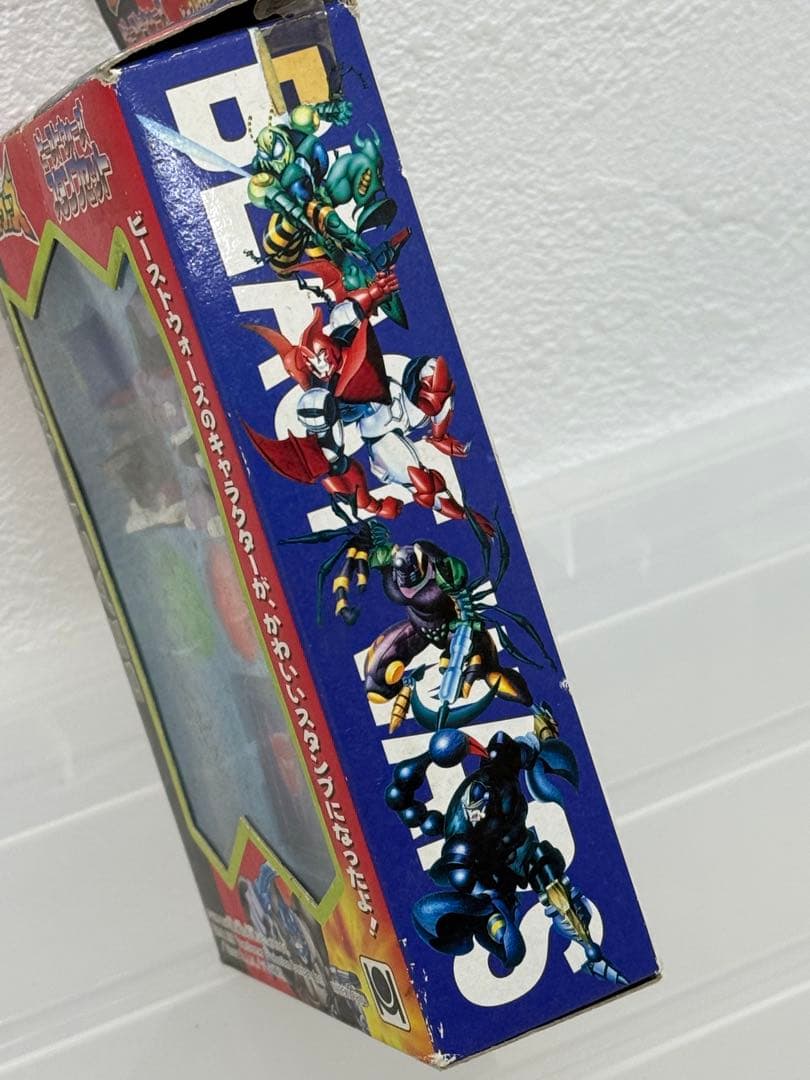 新品絶版当時物トランスフォーマー ビーストウォーズ ゆび人形ソフビ完全未開封品