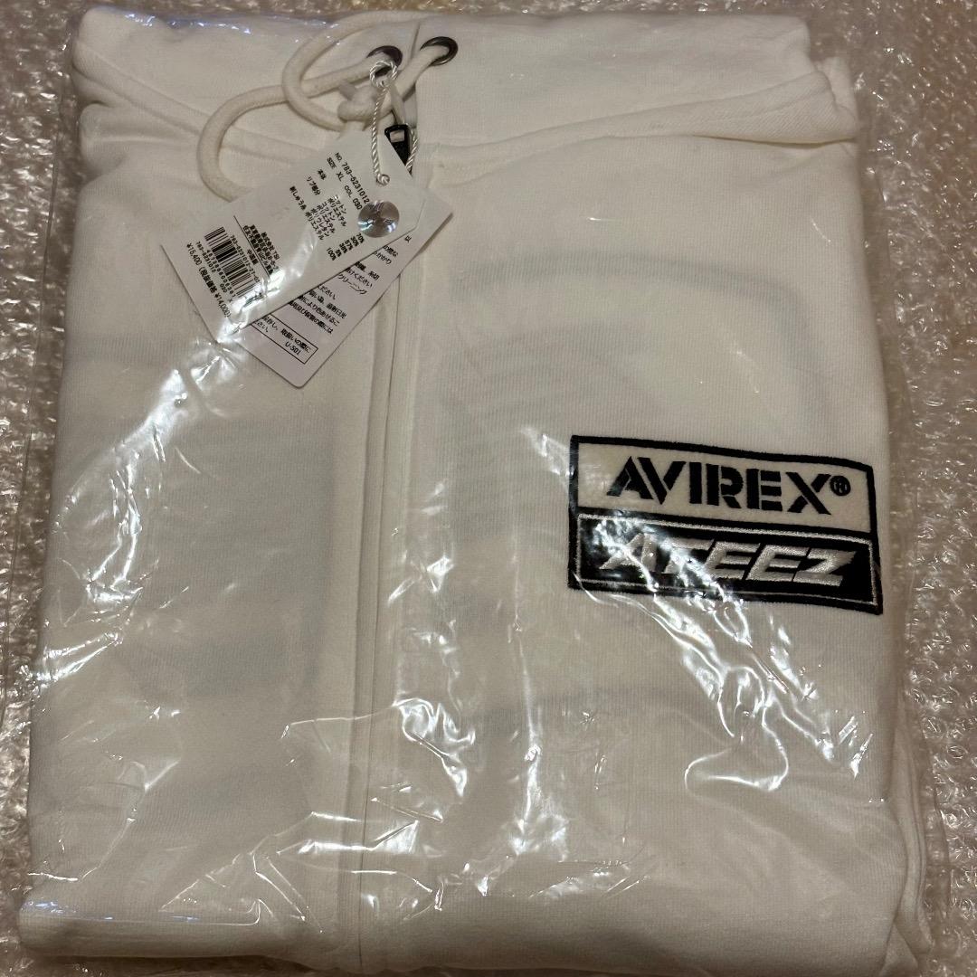 AVIREX × ATEEZ / SLEEVE LOGO PARKA パーカー