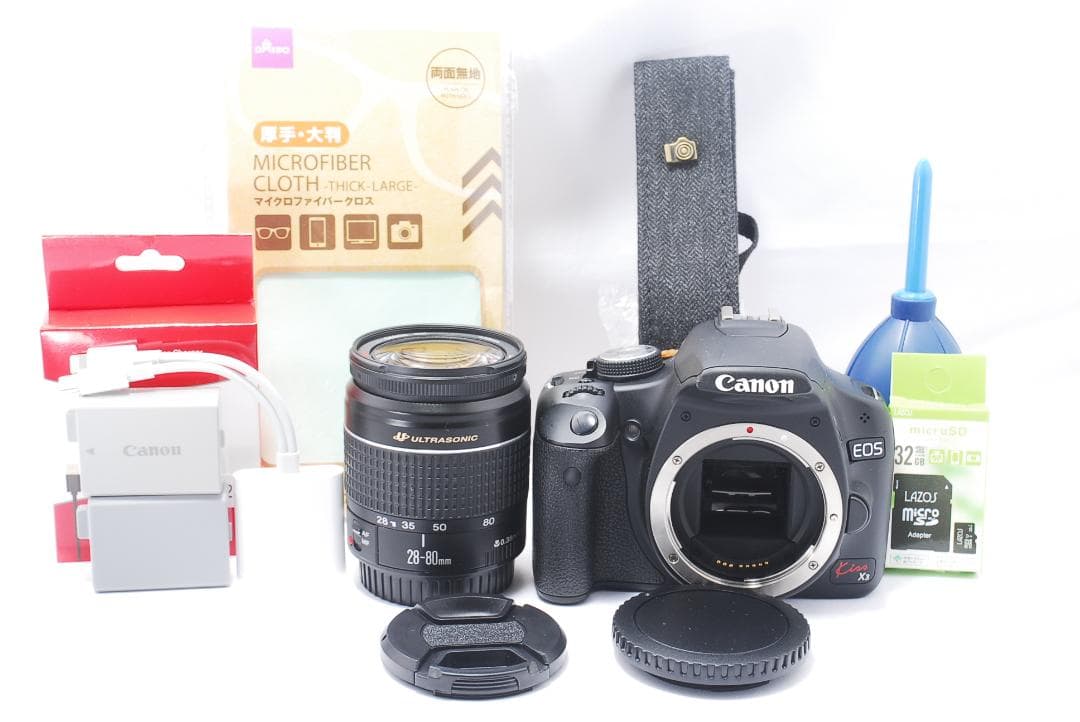 ✨【新品おまけ多数】Canon kiss X3　長時間耐久撮影パック✨