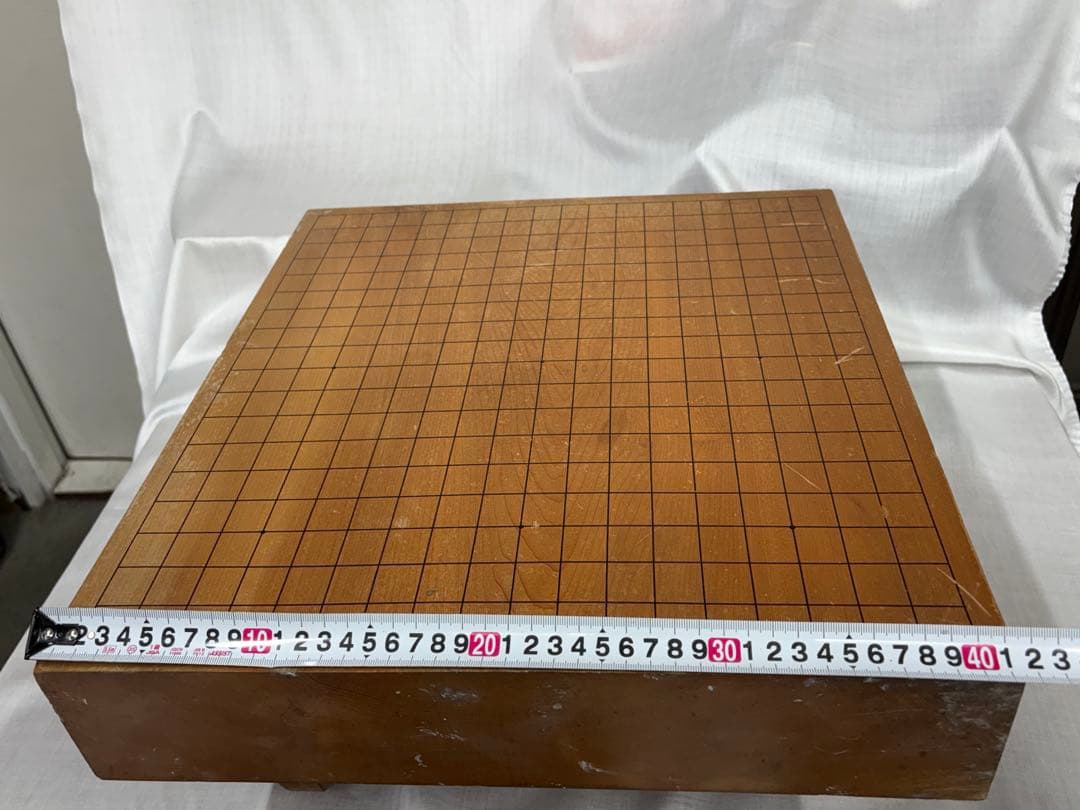 碁盤 碁石付き 希少 囲碁 碁石 本蛤碁石 碁盤セット