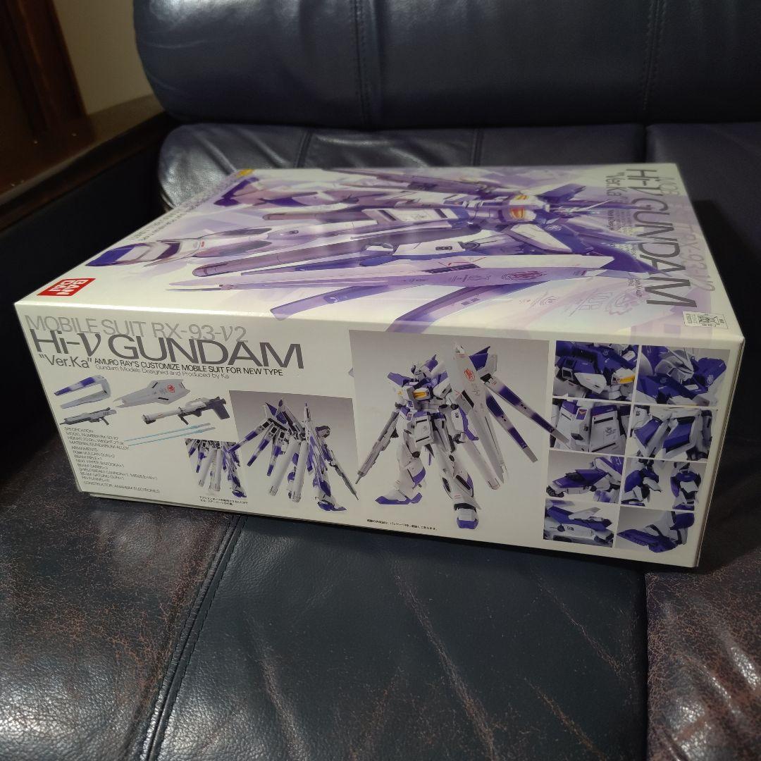 MG Hi-νガンダム Ver.Ka バンダイ赤ロゴ