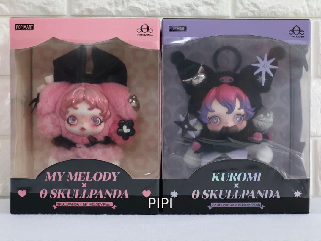 ポップマート　スカルパンダ　スカパン　サンリオ　メロクロ