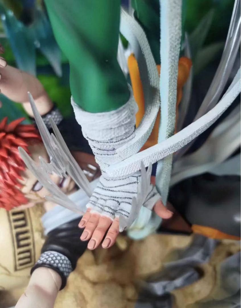 ナルト ロックリー vs 我愛羅 ガレージキット ガレキ スタチュー