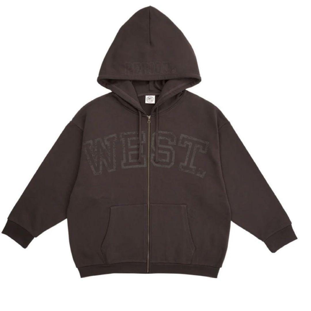 【12/25発送可】WEST 藤井流星 パーカー Zipper Hoodie