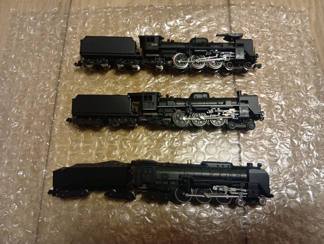 kato c57 c62 蒸気機関車 3両セット