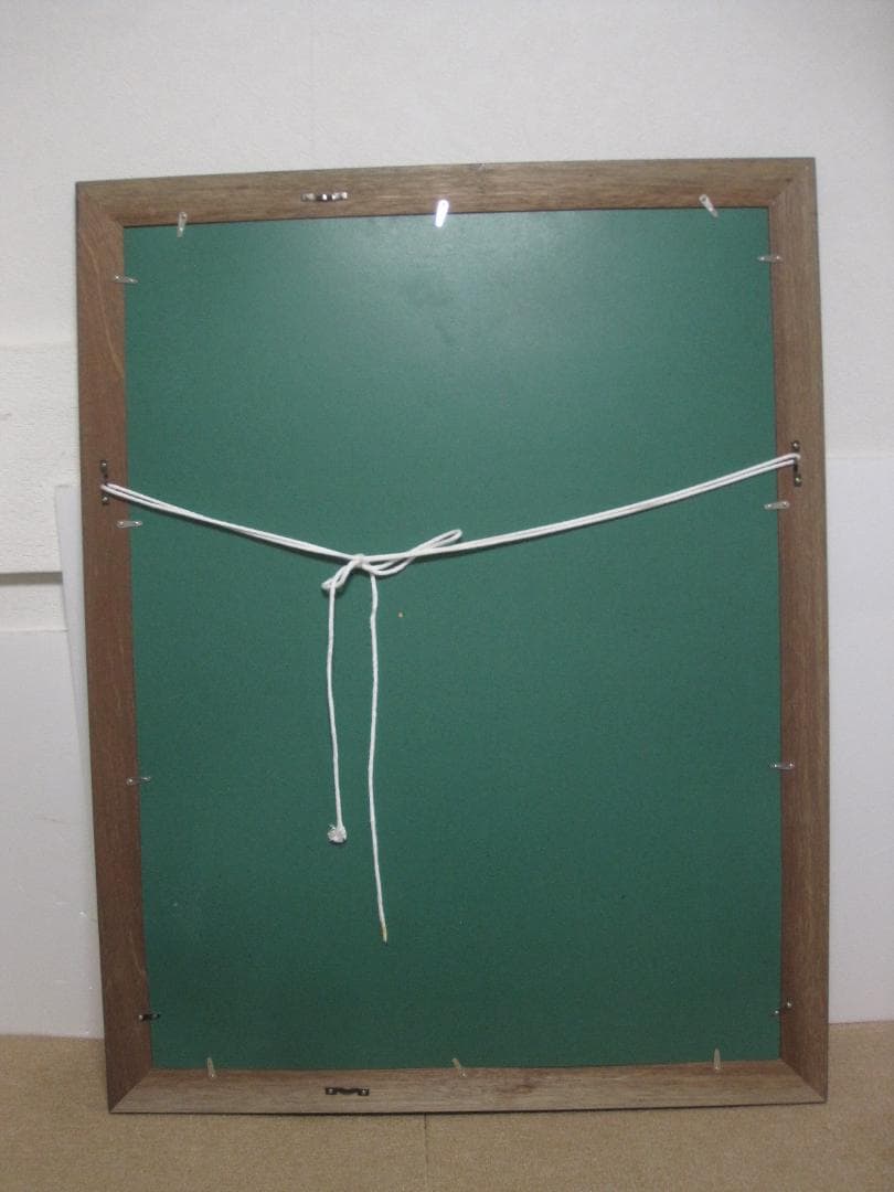 奥津国道 プチ シャポー リトグラフ 婦人画 163/180