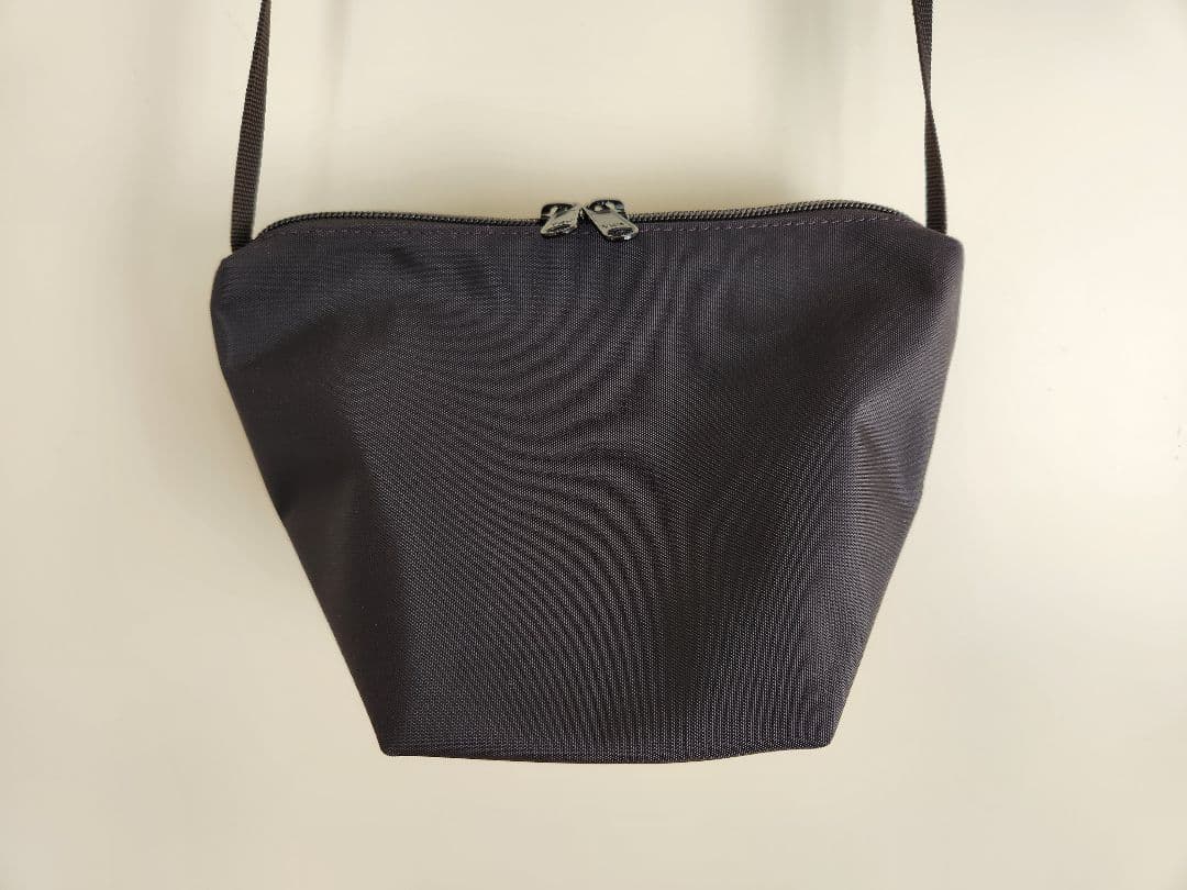 エルベシャプリエ　2885N 舟型ショルダーバッグS　ノワール　黒