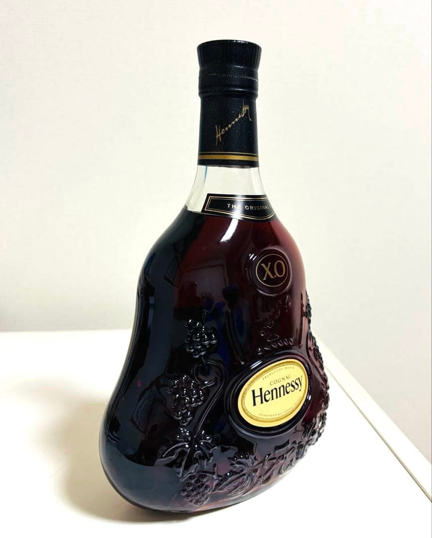 【新品・未開封】HennessyXOクリアボトルコニャック黒700ml箱有り