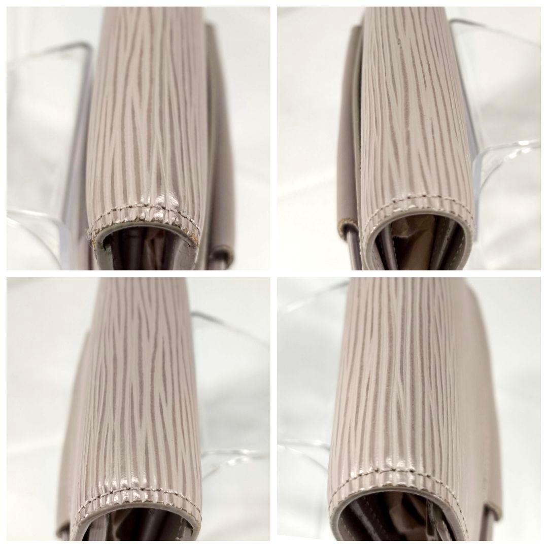 美品 ルイヴィトン エピ ポルトフォイユ エラスティック コンパクトウォレット