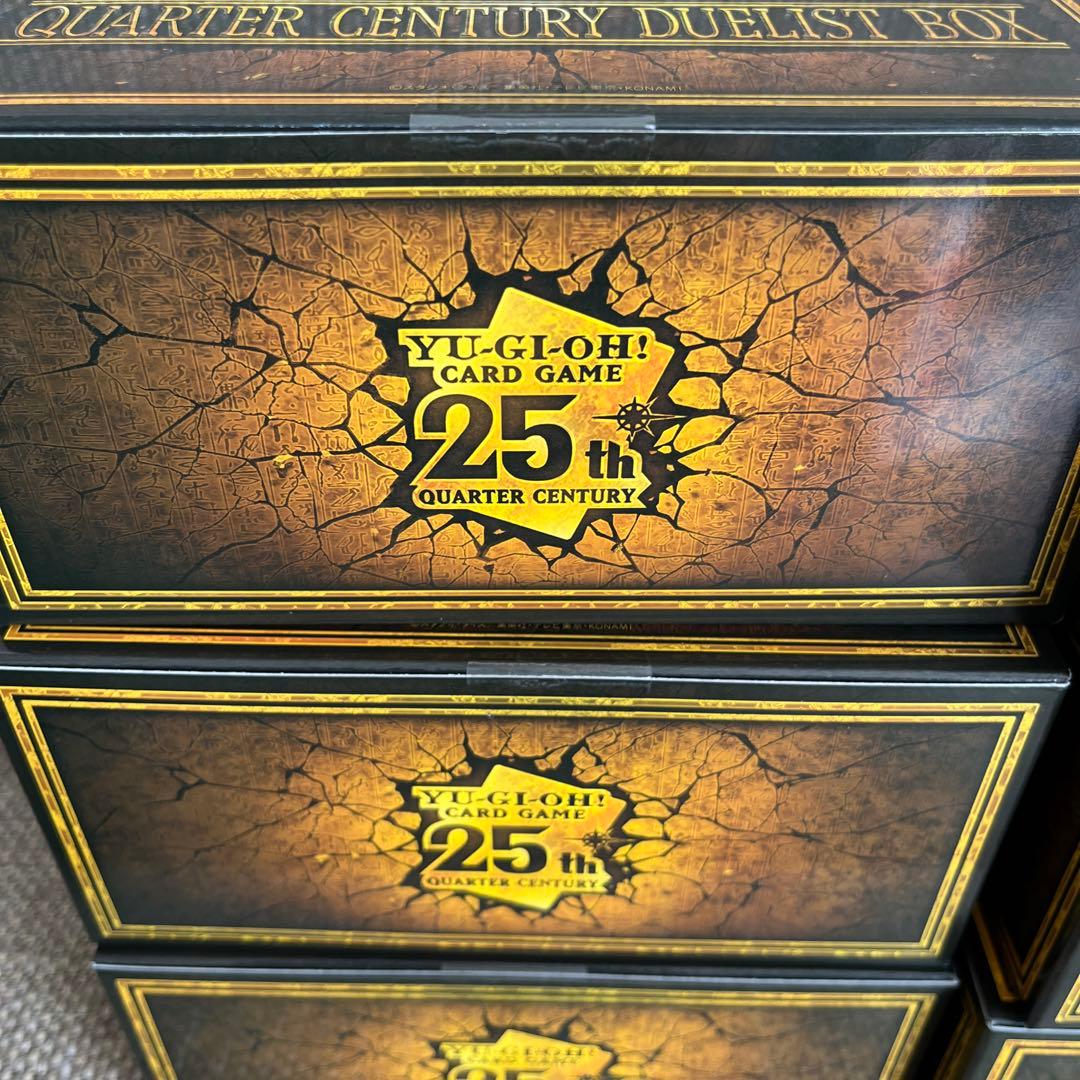 遊戯王 QUARTER CENTURY DUELIST BOX 6BOX