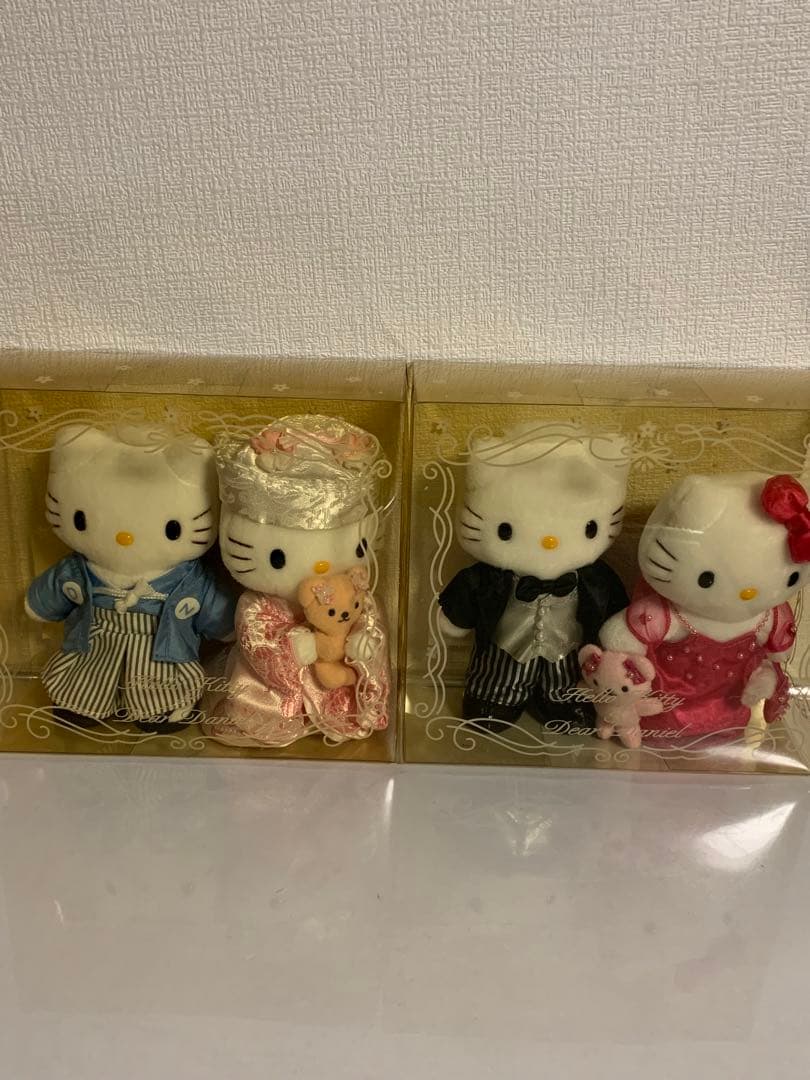 ハローキティ ダニエル ウエディングぬいぐるみ 5セット