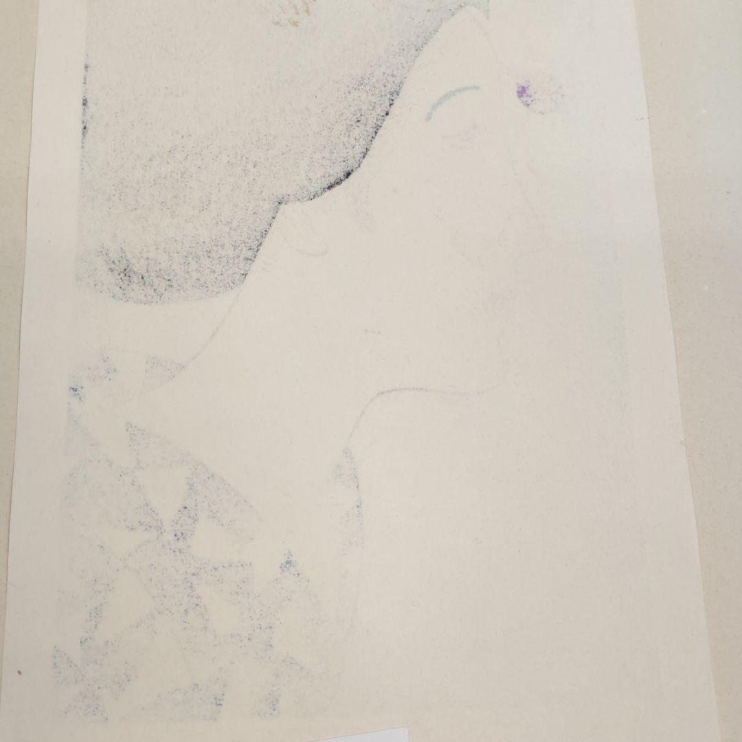 (最終値下)竹久夢二『浴衣の女』　額入版画