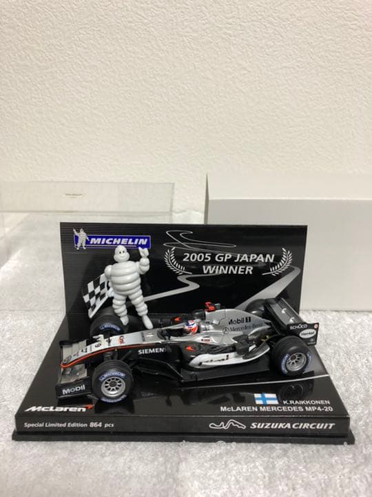 【コンプリート】マクラーレンメルセデス ライコネン ミシュラン特注 1/43