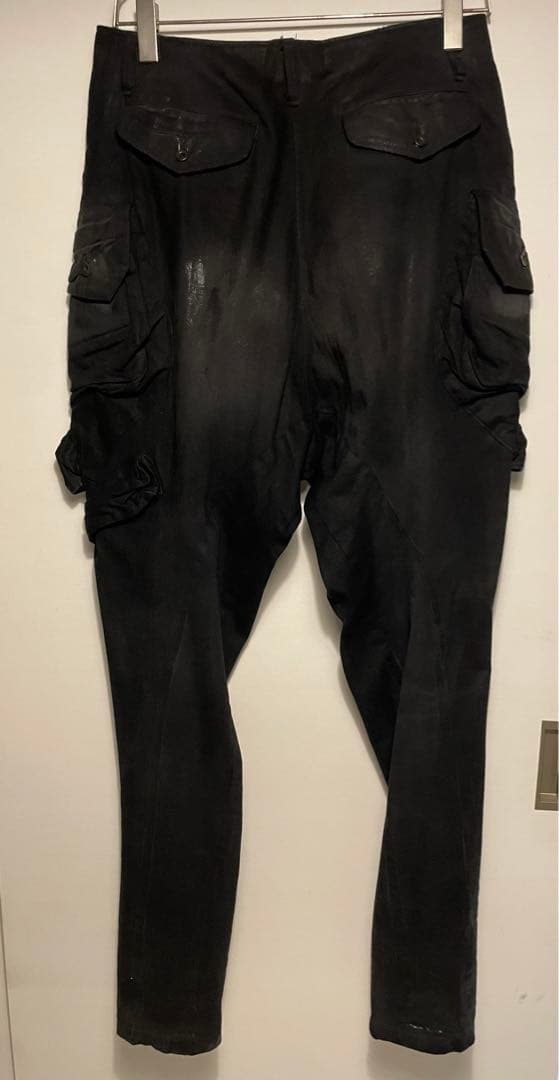 JULIUS 25ss ユリウス ガスマスク トラウザー パンツ ブラック