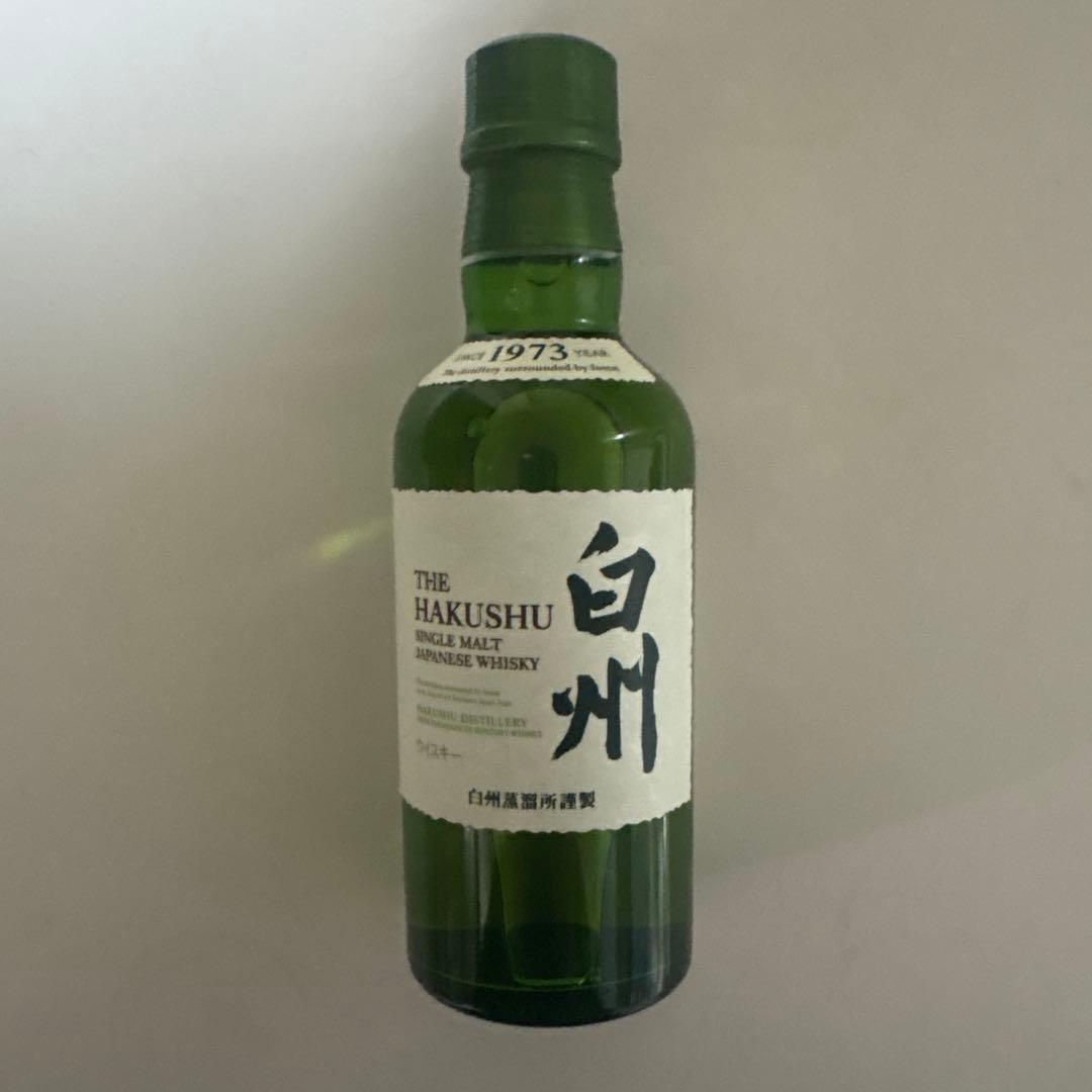 未開封＊白州 シングルモルト 180ml｜サントリー｜希少ミニボトル