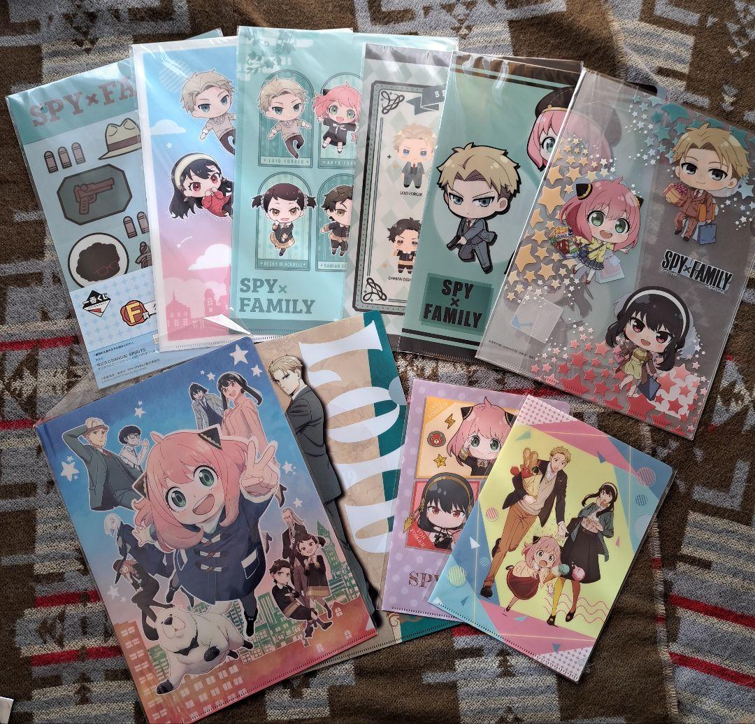 スパイファミリー SPY×FAMILY クリアファイル 大量111点