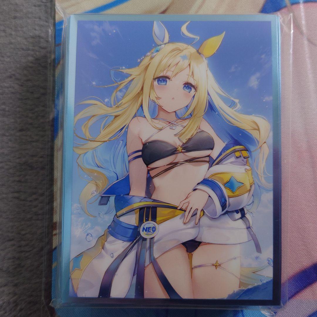 α1 ウマ娘 ビキニ&水しぶき ネオユニヴァース スリーブ&プレイマット