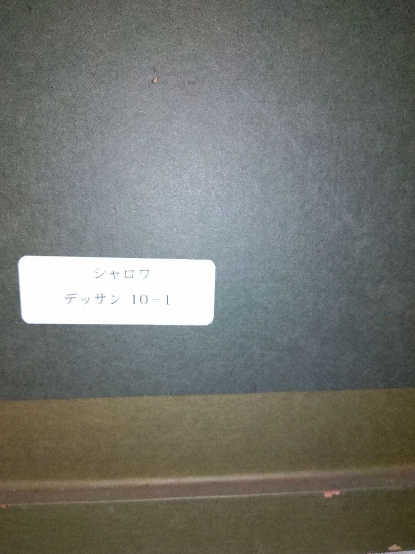 【ベルナール・シャロワ】　デッサン・アールヌーボー風 女性肖像画