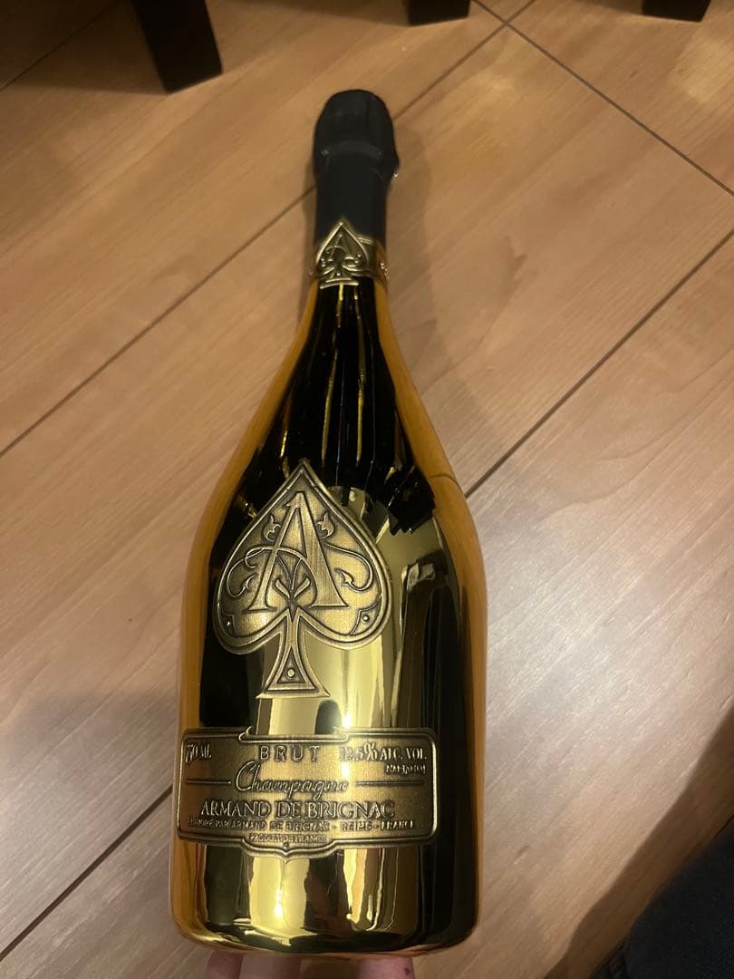 Armand de Brignac ゴールド 750ml 7本　ケース箱付き