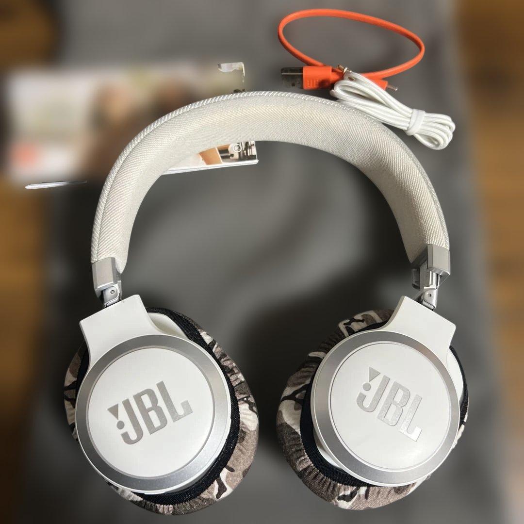 ⭐︎美品⭐︎ JBL LIVE 770NC ワイヤレスヘッドホン ホワイト