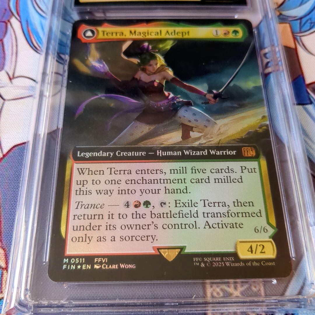 【世界で1枚】魔導戦士、ティナ 拡張Foil EN PRISTINE10