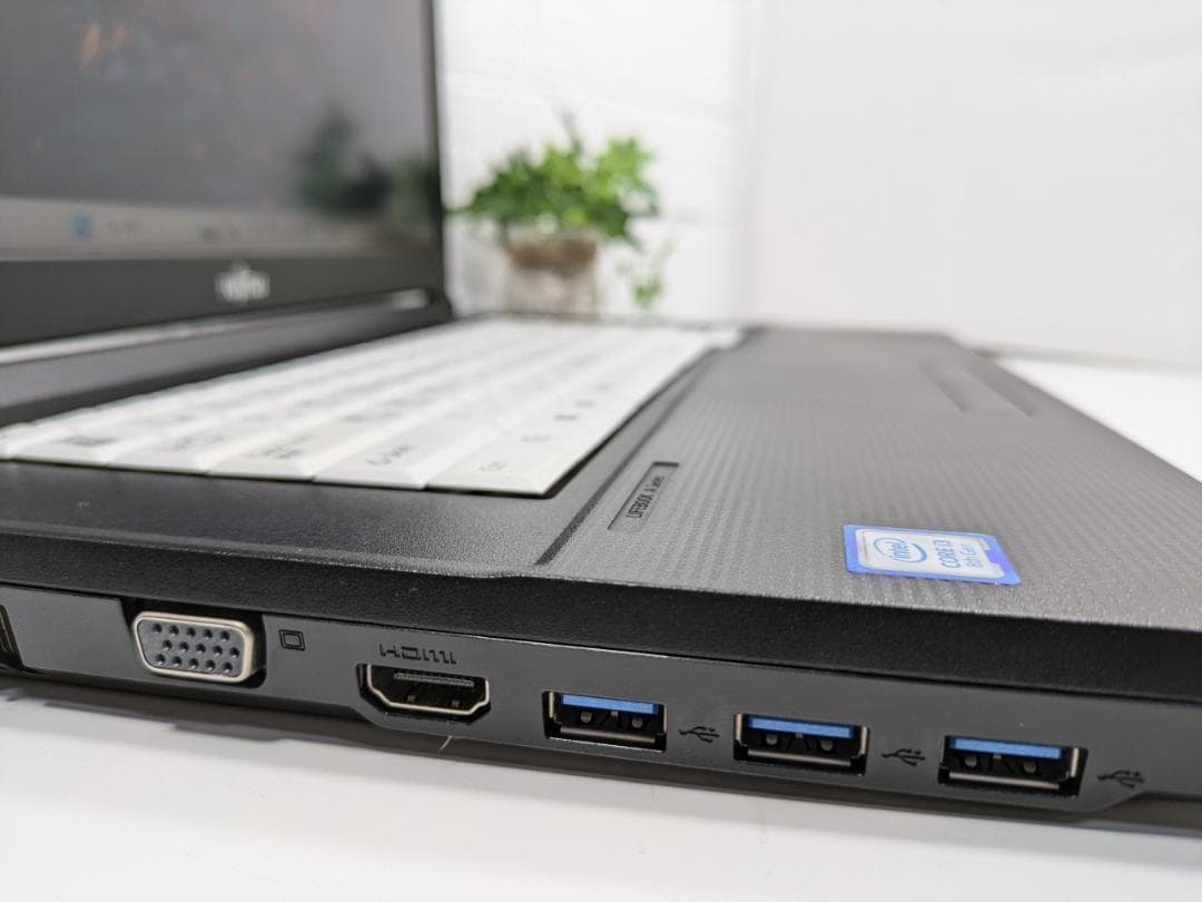 コ*ロ様 Windows11ノートパソコン✨オフィス付き✨富士通　爆速SSD　W