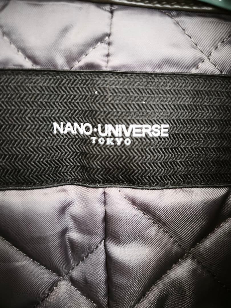 nano・universe ラムレザーライダースジャケット 美品 レア