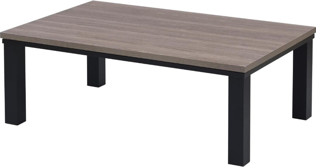 [山善] こたつ 幅105cm×奥行70cm HLT-10570(OBR/BK)