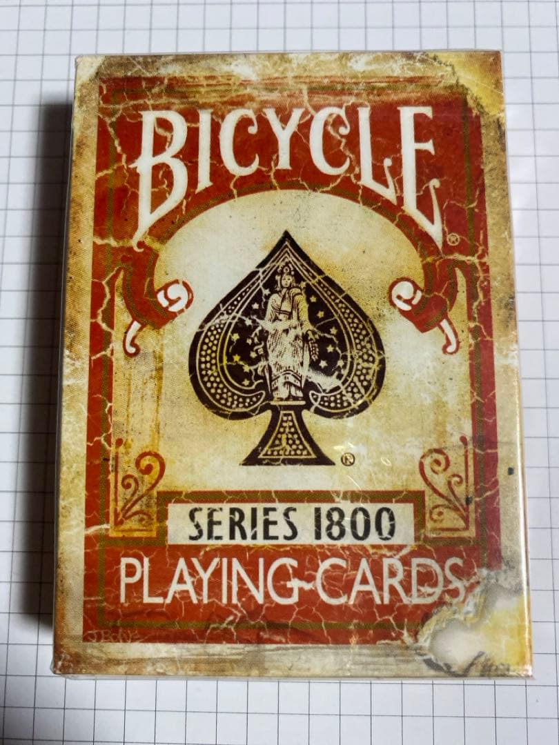 Bicycle Series 1800 トランプ　赤