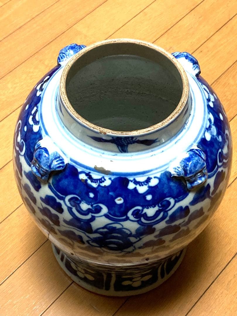 アンティーク 骨董 清朝の壺 花瓶