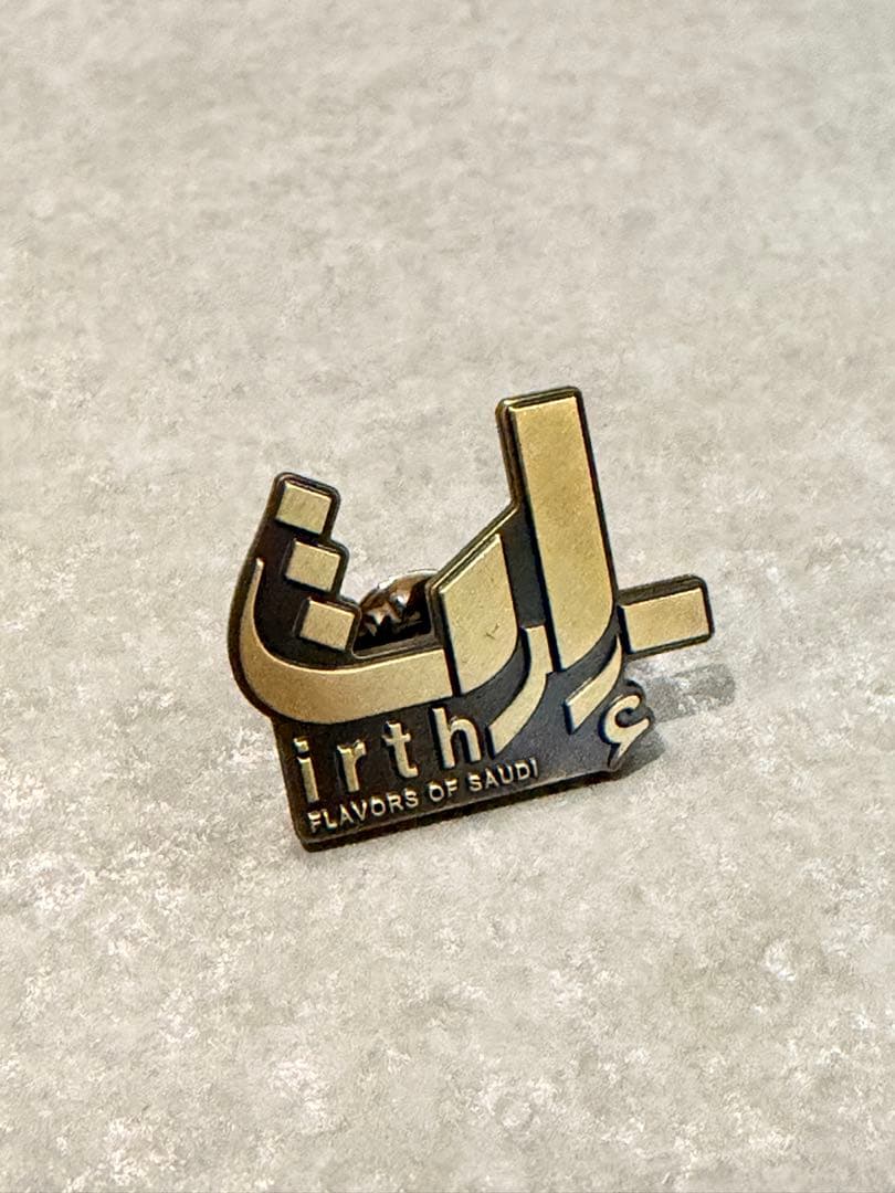 大阪関西万博expo2025サウジアラビアレストランirth ピンバッジ