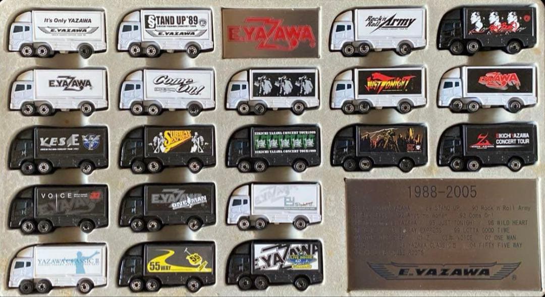 矢沢永吉☆2006年発売 歴代ツアートランポ20台セット☆新品・未開封・未使用品