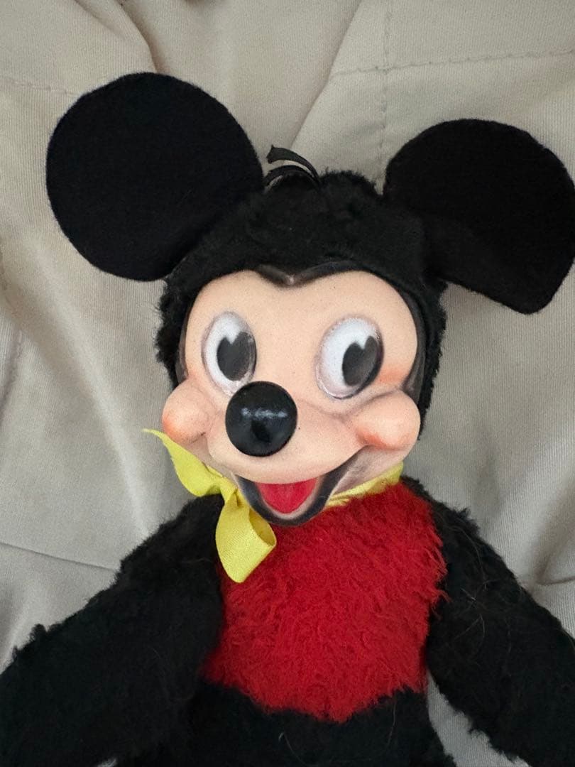 レトロ　ミッキーマウス　ぬいぐるみ　ディズニー