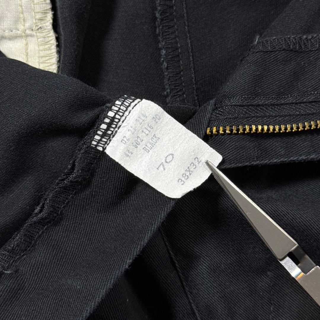 PoloRalphLauren90sANDREWブラックポロチノW38L32古着