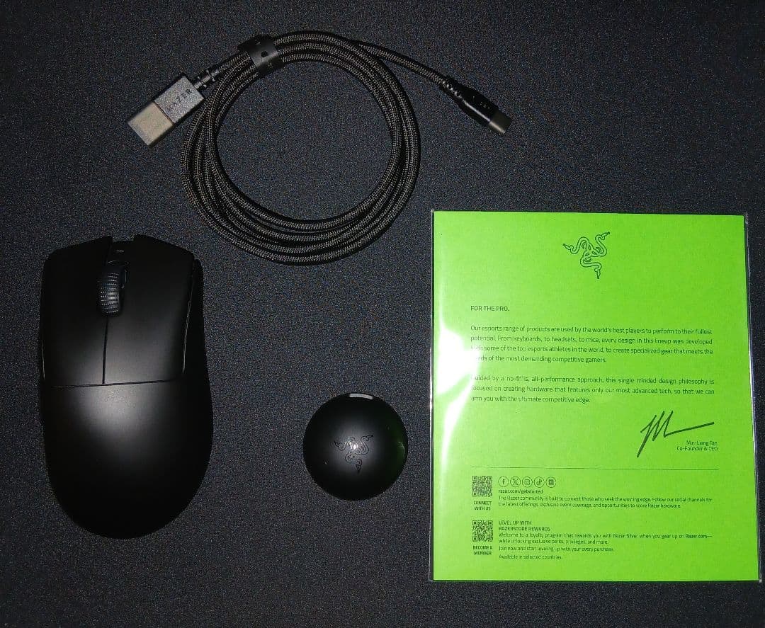 Razer レイザー DeathAdder V4 Pro ゲーミングマウス