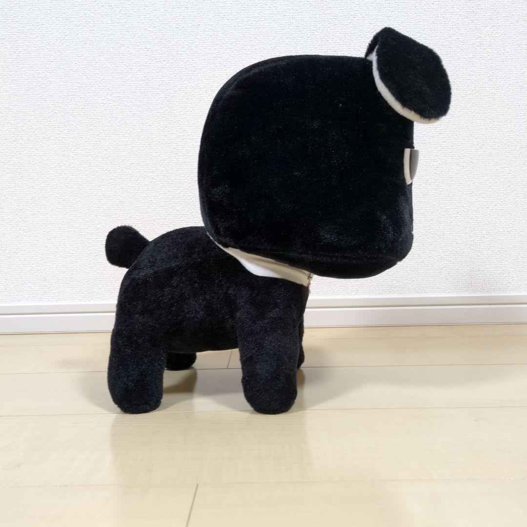 ☆美品☆　 デリ丸ぬいぐるみ　黒色 　等身大サイズ（約33cm）　箱無し