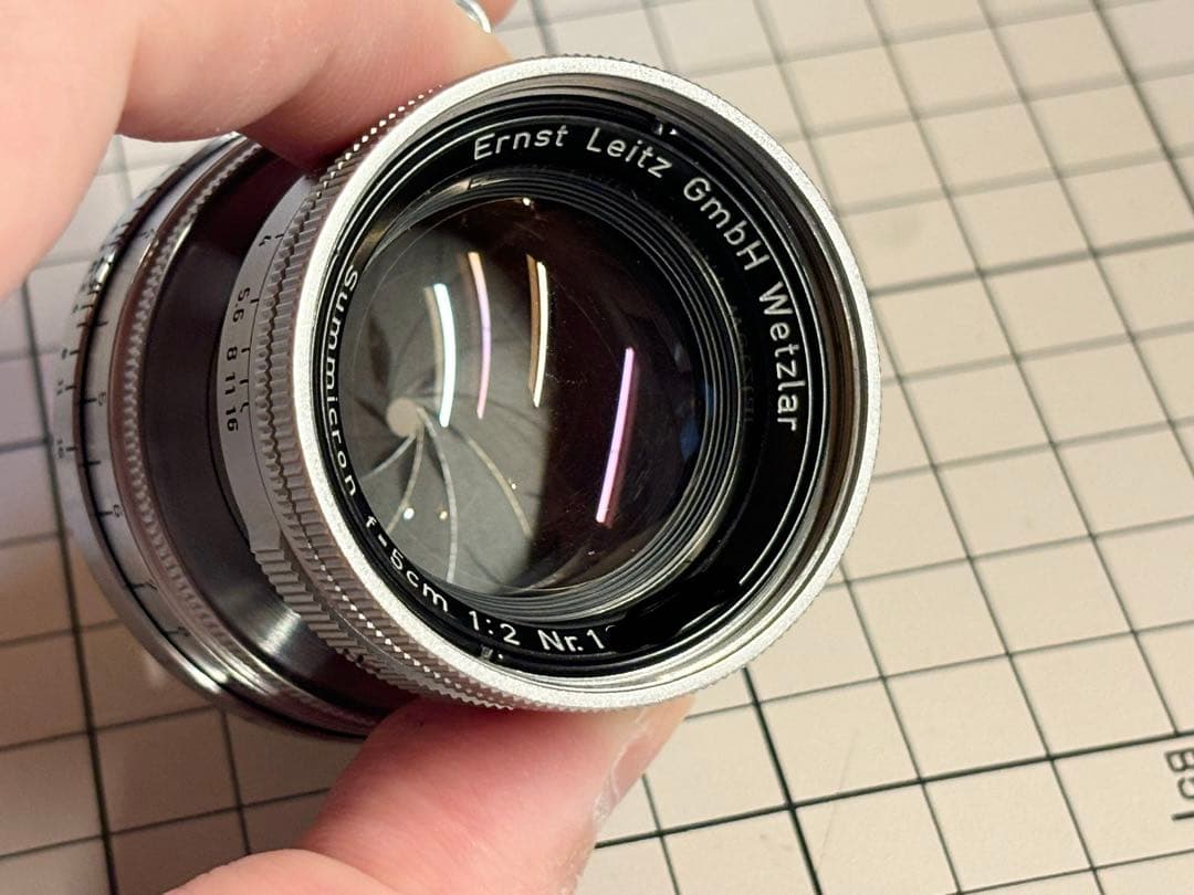 【極上美品】Leica Summicron 50mm ライカ ズミクロン 沈胴