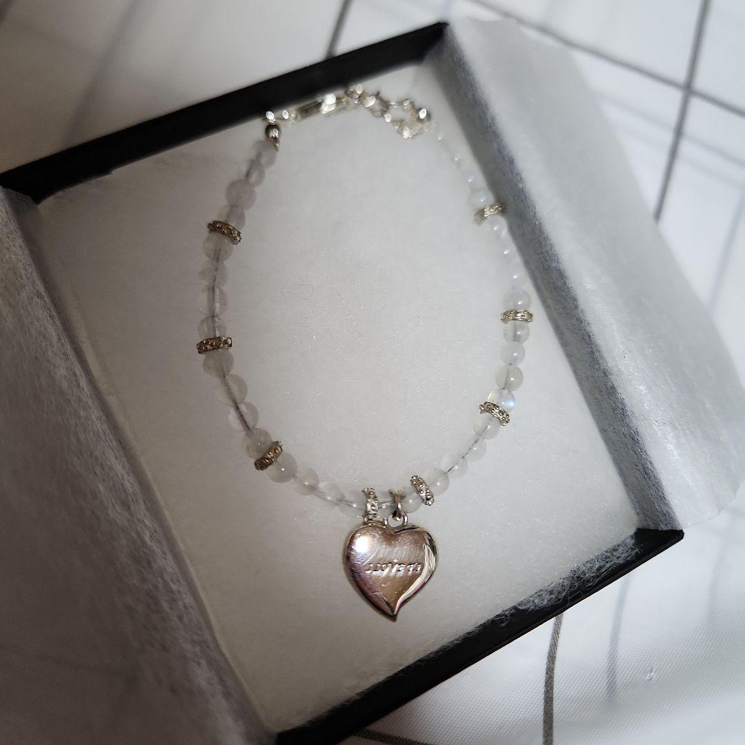 石井竜也 35周年記念 ブレスレット ハート型チャーム付き　美品